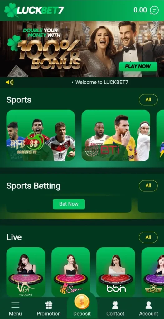 LuckBet7 Game